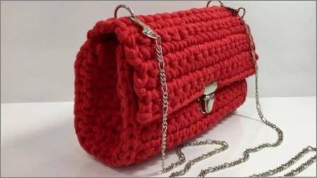 Trikotāžas maisiņš trikotāžas dzijas Crochet: Master Class