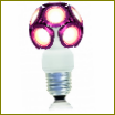 Lampa no Bulled Modular rozā bulled LED LED Technologie