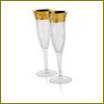 Splendid modelis: šampanieša glāze no Moser rūpnīcas