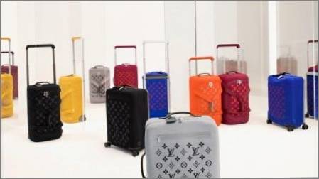 Louis Vuitton Brand Suitcases