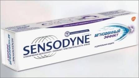 Sensodyne zobu pastās