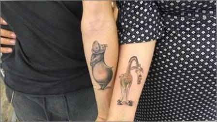 Pārī tetovējums mīļotājiem
