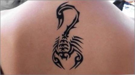 Tattoo Skorpions meitenēm